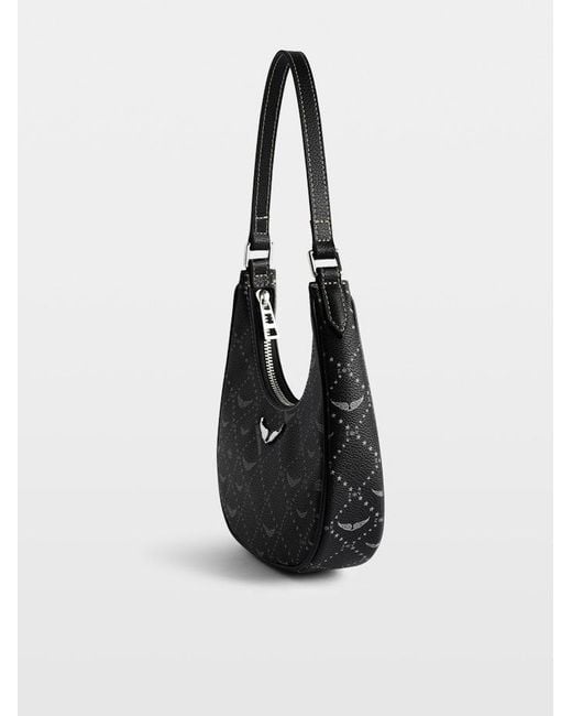Zadig & Voltaire Black Z Night Out Monogram Bag