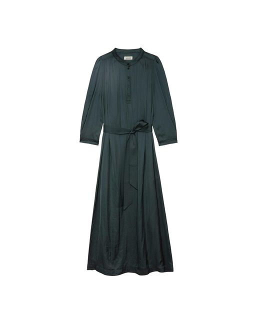 zadig and voltaire green dress Shanda Lace Tube Top in Sage , Sheer , Asymmetric