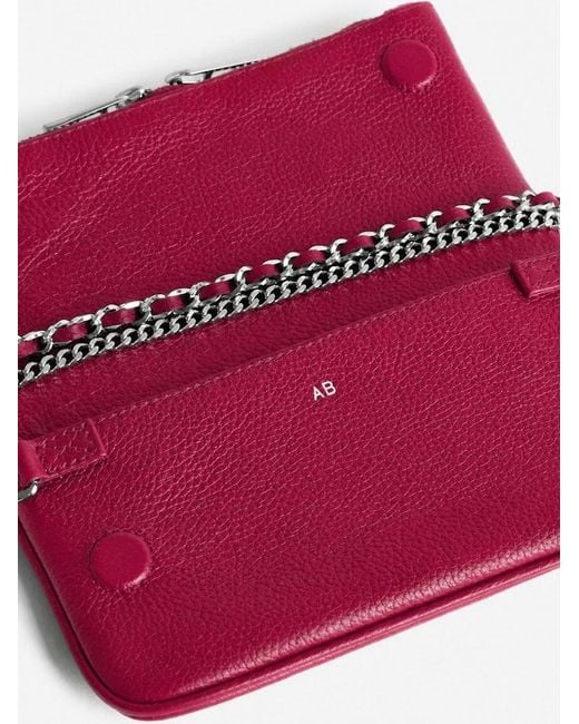 Zadig & Voltaire Purple Rock Mini Clutch