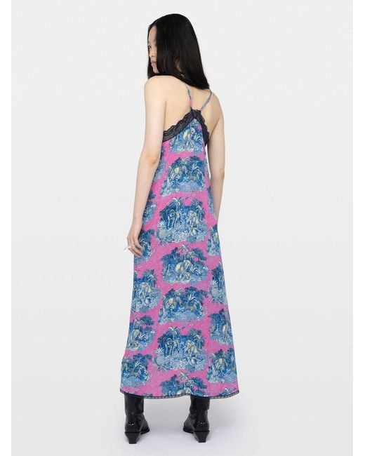 Zadig & Voltaire Blue Risty Dress