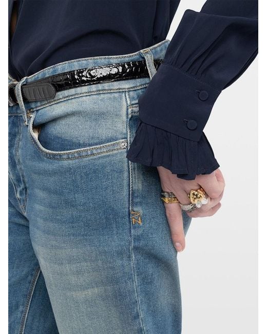Zadig & Voltaire Blue Thely Shirt