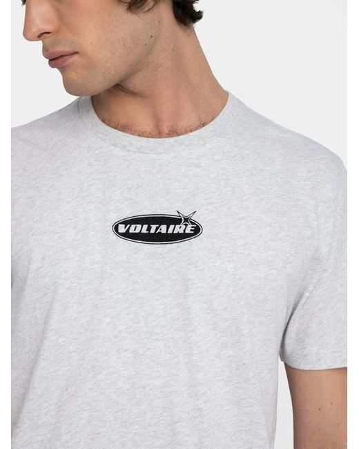 Zadig & Voltaire White Tommy T-Shirt for men