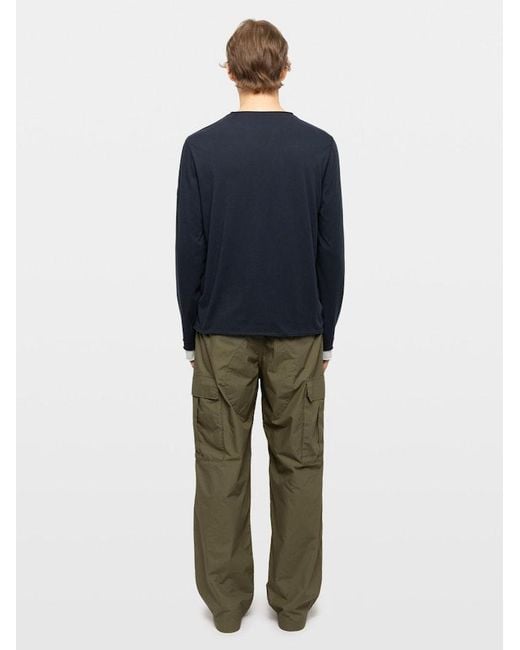 Zadig & Voltaire Blue Monastir Henley T-Shirt for men