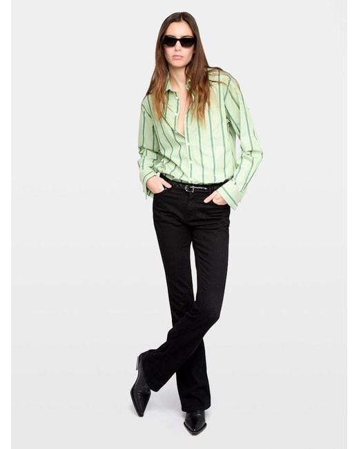 Zadig & Voltaire Green Morning Shirt