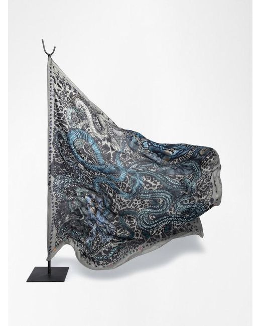 Zadig & Voltaire Multicolor Billie Snakes 135 Scarf