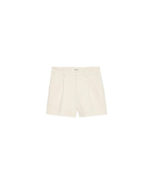 Zadig & Voltaire Natural Shorts Puras