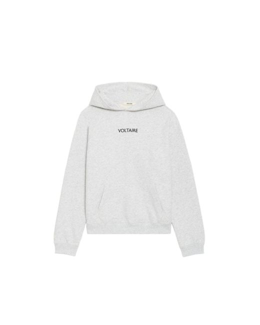 Zadig & Voltaire White Georgio Sweatshirt for men