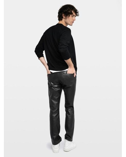 Zadig & Voltaire Black Remi Cardigan 100% Merino Wool for men