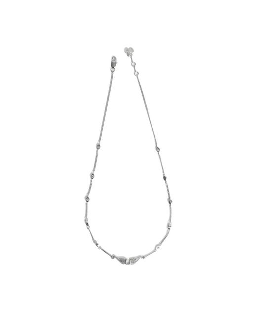 Zadig & Voltaire White Necklace Rock