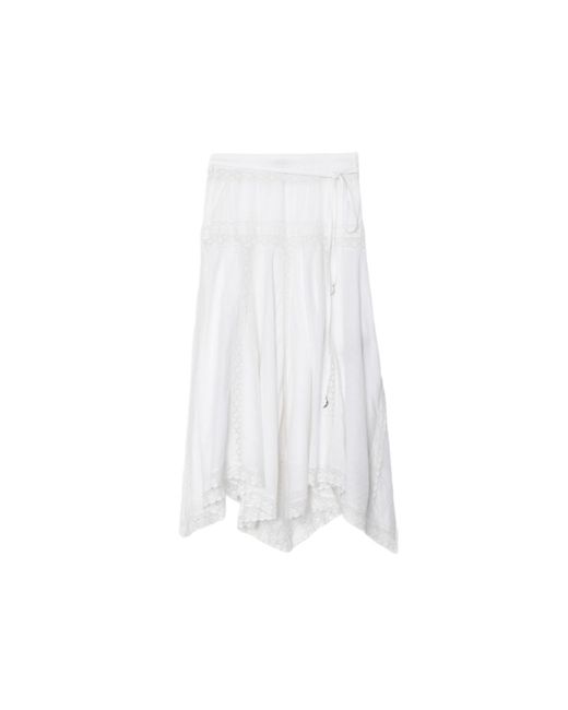 Zadig & Voltaire White Jetro Skirt
