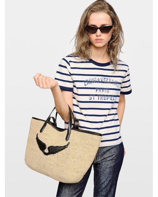 Zadig & Voltaire Blue Woos T-Shirt