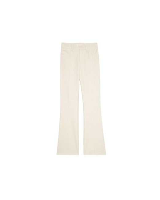 Zadig & Voltaire White Pistol Trousers