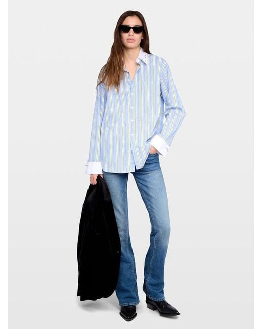 Zadig & Voltaire Blue Shirt Morning