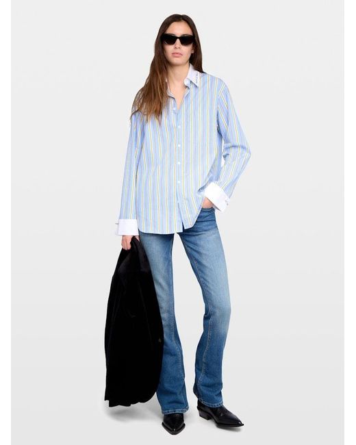Zadig & Voltaire Blue Shirt Morning