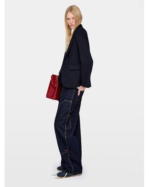 Zadig & Voltaire Blue Vavy Blazer