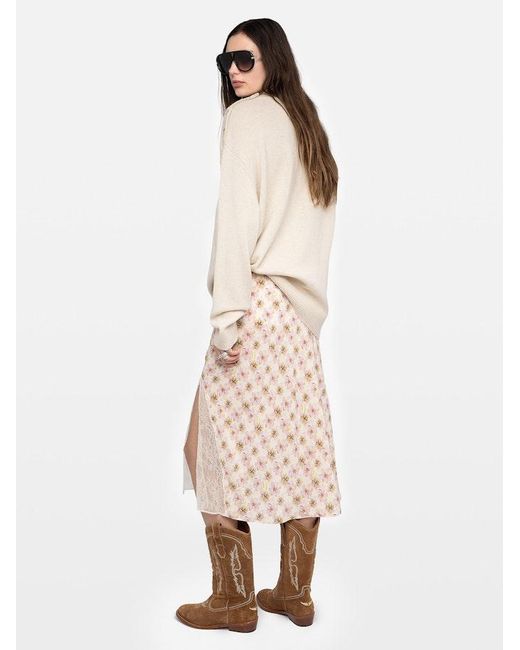 Zadig & Voltaire Natural Skirt Jayla