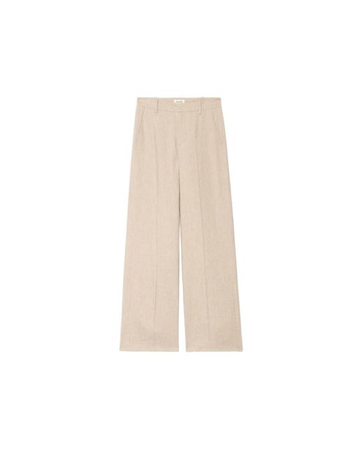 Zadig & Voltaire Natural Trousers Panol