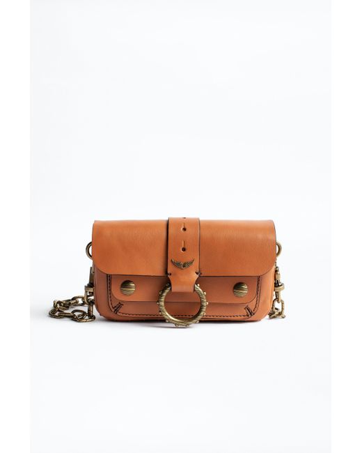 Zadig & Voltaire Brown Kate Wallet Bag