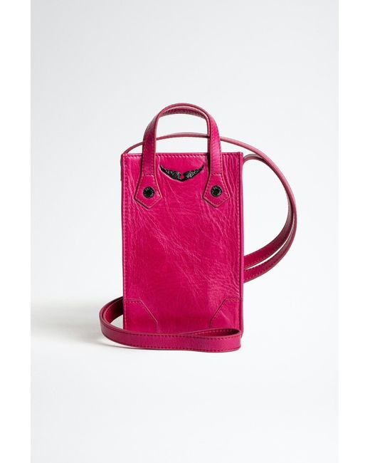 Pochette sunny #2 phone pouch vintage Zadig & Voltaire en coloris Rose -  Lyst