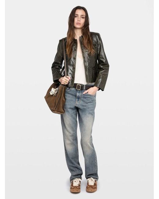 Zadig & Voltaire Multicolor Liam Leather Jacket