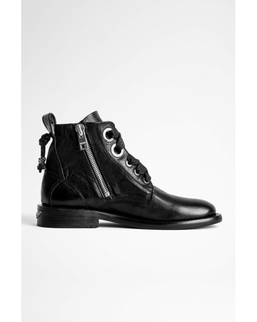 zadig and voltaire roma boots