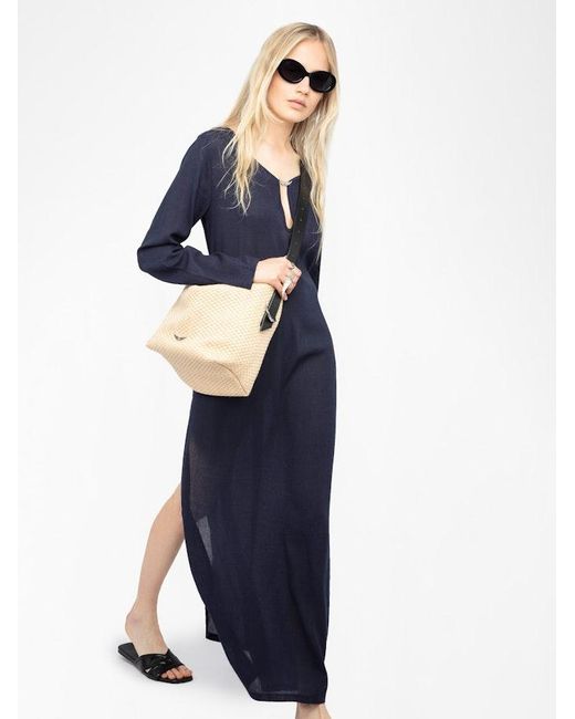 Vestido Delia Zadig & Voltaire de color Blue