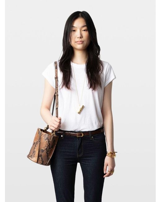 Zadig & Voltaire White Jean Eclipse