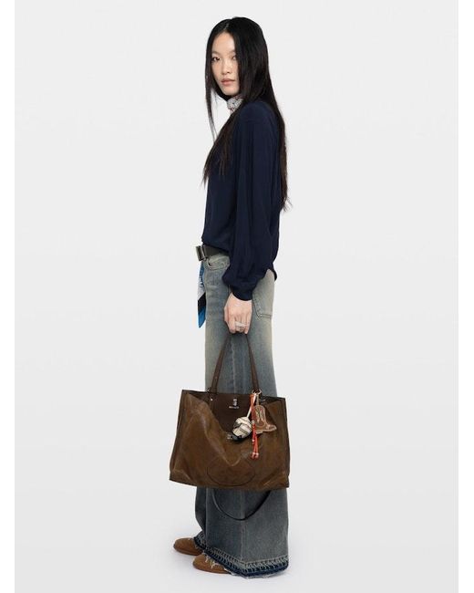 Zadig & Voltaire Blue Torny Tunic