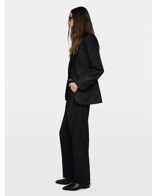 Zadig & Voltaire Black Valse Blazer