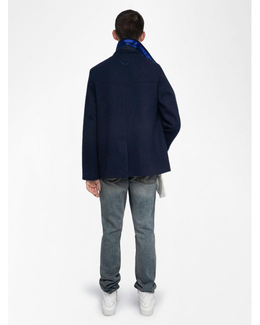 Zadig & Voltaire Mantel Mollys in Blue für Herren