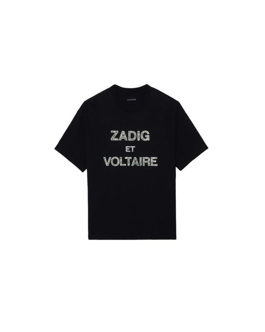 Zadig & Voltaire Black Tedda T-Shirt