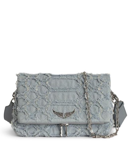 Zadig & Voltaire Gray Rocky Tasche