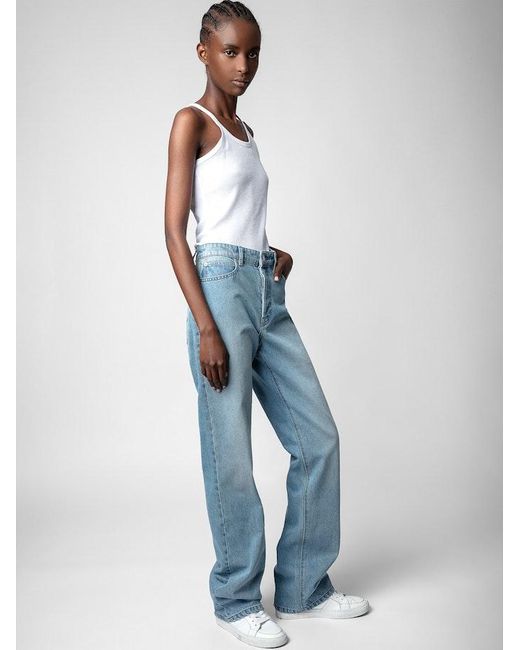 Zadig & Voltaire Blue Evy Jeans