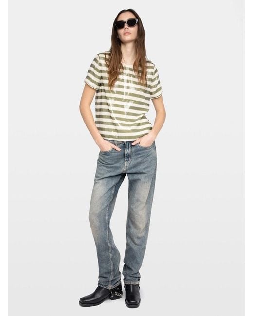 Zadig & Voltaire Blue Tchao Top