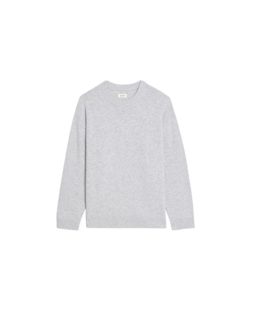 Zadig & Voltaire White Jumper Swonny for men