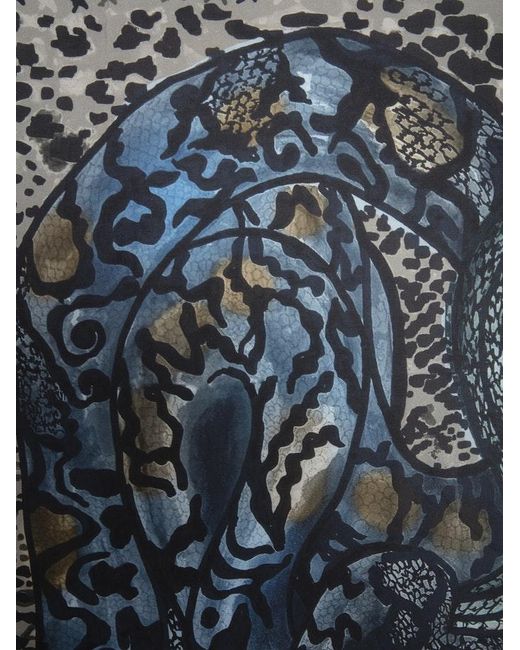 Zadig & Voltaire Multicolor Billie Snakes 135 Scarf