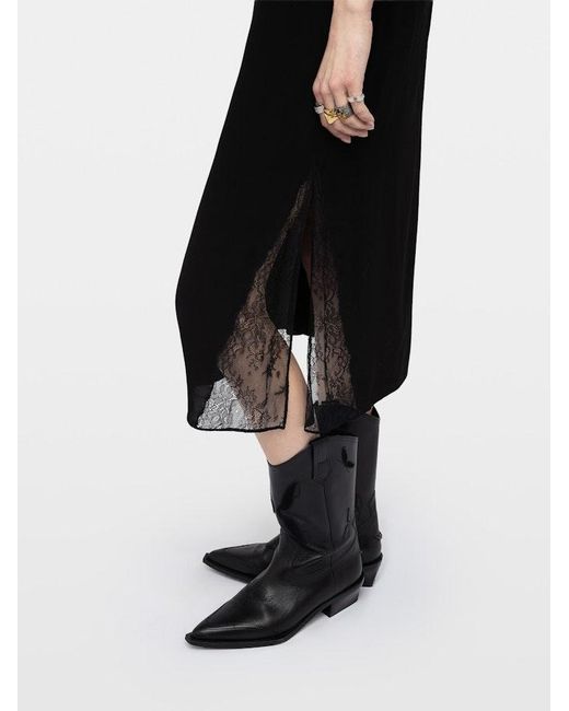 Zadig & Voltaire Black Jayla Skirt