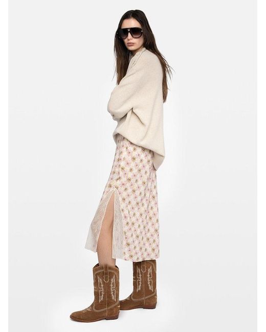 Zadig & Voltaire Natural Skirt Jayla