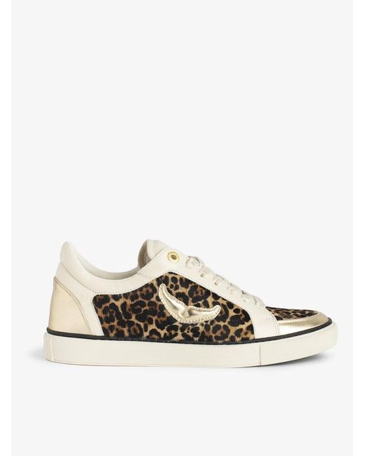 Zadig & Voltaire Brown Low-Top Fly On Trainers