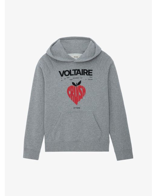 Zadig & Voltaire Gray Sweatshirt Avata Concert Crush