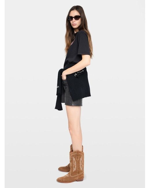 Zadig & Voltaire Black Edwin T-Shirt