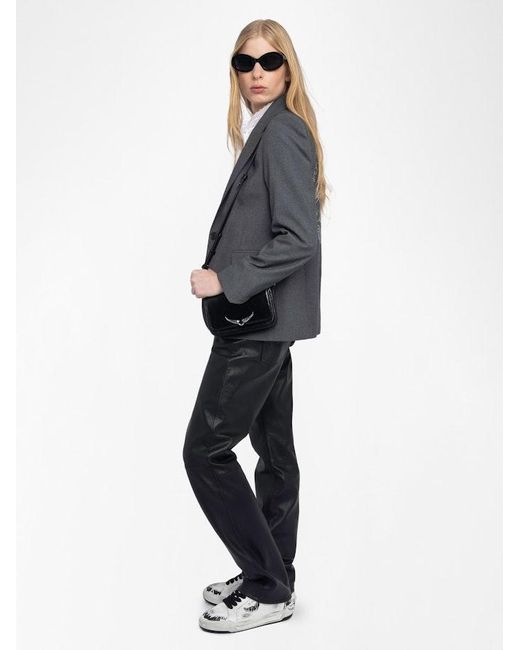 Zadig & Voltaire Blue Vavy Blazer