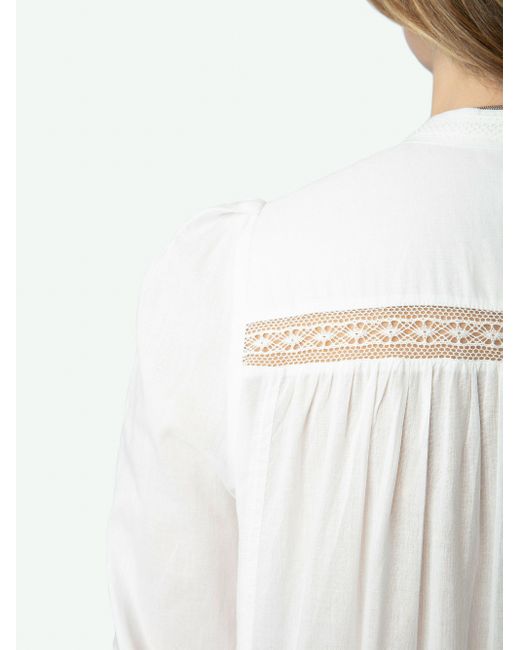 Robe ritchil Zadig & Voltaire en coloris White