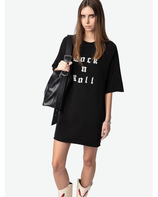 Zadig & Voltaire Black Grace Dress