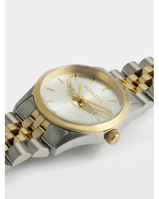 Zadig & Voltaire Metallic Zadig Small Watch