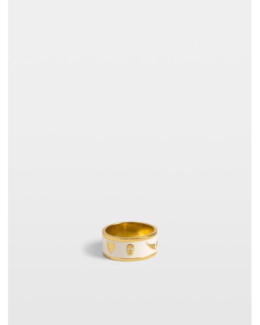 Zadig & Voltaire Metallic Zv Ring