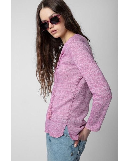 Zadig & Voltaire Pink Amber Li Sweater