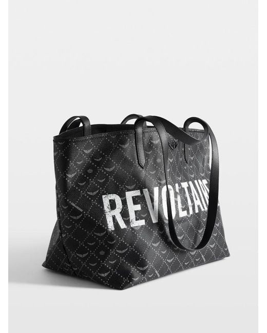 Zadig & Voltaire Black Bag Z Shopper Xl Revoltaire