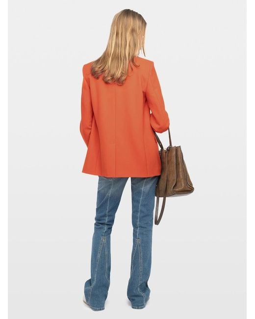 Zadig & Voltaire Orange Vanille Blazer