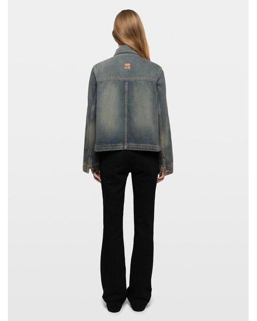 Zadig & Voltaire Blue Lessa Denim Jacket